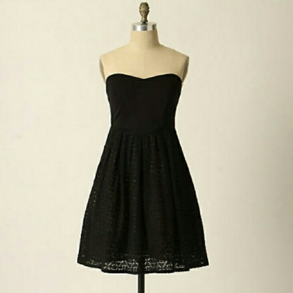 Anthropologie Moulinette Soeurs Strapless Dress